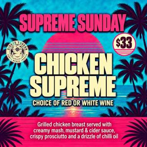 Supreme Sunday at Divers Tavern