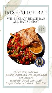 Irish Spice Bag at Divers Tavern