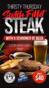 Steak Night at Divers Tavern