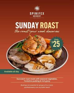 Sunday Roast at Spinifex Brewery