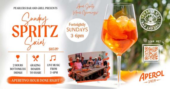 Sunday Spritz Social at Pearlers