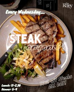 Steak & Shiraz at Pearlers Restaurant