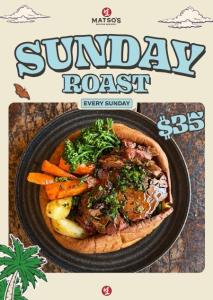 Sunday Roast at Matso's Broome