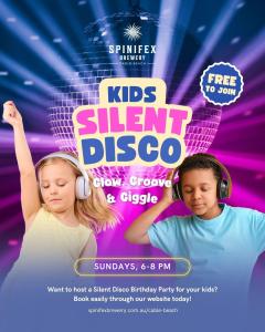 Silent Disco: Kids Edition at Spinifex Cable Beach