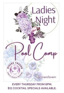 Ladies Night Pool Comp at Divers Tavern