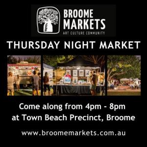 Thursday Night Market at Town Beach, Broome