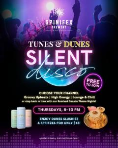 Tunes and Dunes Silent Disco at Spinifex Cable Beach