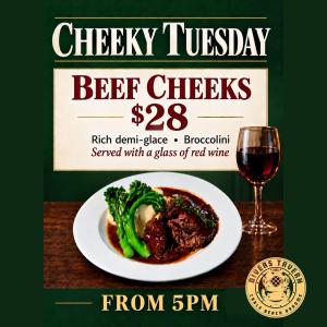 Cheeky Tuesdays at Divers Tavern
