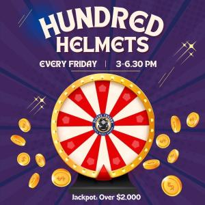 Hundred Helmets - Divers Tavern from 3pm