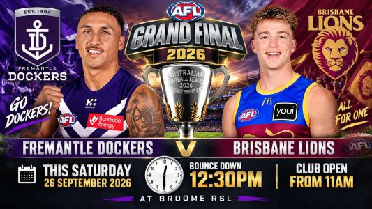 AFL Grand Final at Broome RSL