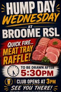 Hump Day at Broome RSL