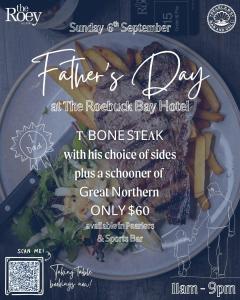 Fathers Day Special at The Roey and Pearlers