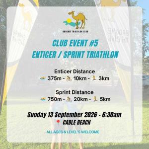 Triathlon #5 Broome Tri Club