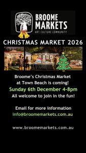 2026 Christmas Markets in Broome