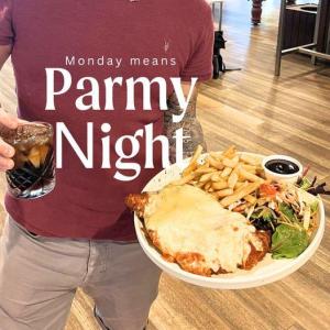 Parmy Special at Pearlers