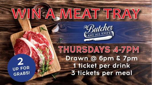 Divers Tavern - Meat Tray Raffle from 4-7pm