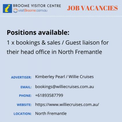 Bvc jobs board willie