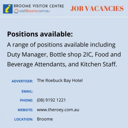 Bvc jobs board roey