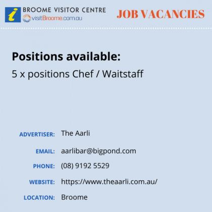 Bvc jobs board aarli