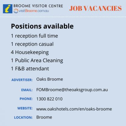 Bvc jobs board oaksbroome