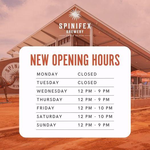 Spinifex Brewery Cable Beach Food and Drink in Broome