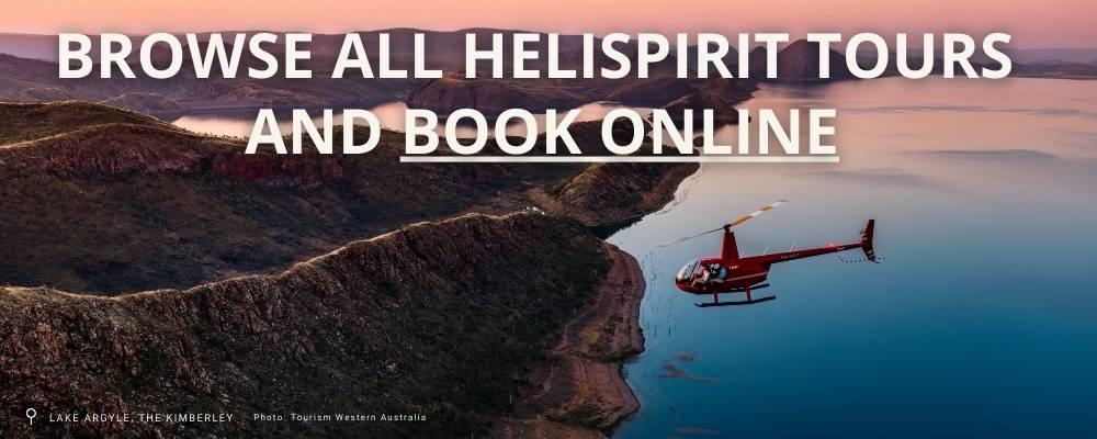 Click here to book Helispirit tours online