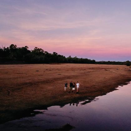 The Fitzroy River, Fitzroy Crossing