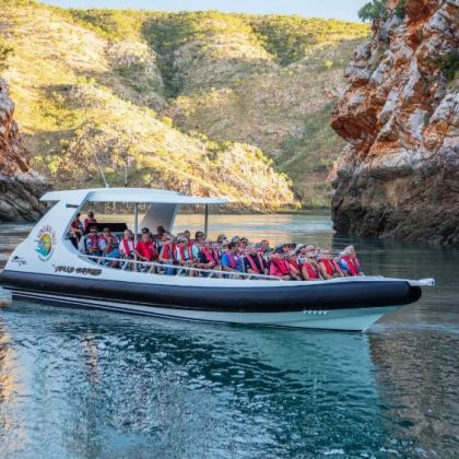 Horizontal falls seaplane adv